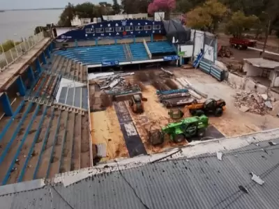 As� va quedando el estadio de Regatas.