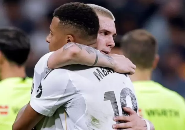 Franco Mastantuono debut� en el Real Madrid.