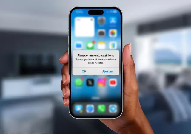 Almacenamiento lleno del celular.