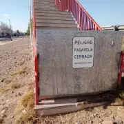 Qu� pasa con la pasarela de Acceso Este y Tirasso que est� inhabilitada desde marzo