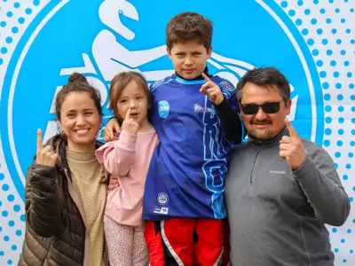La familia siempre unida.