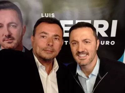 Carlos Moyano fue el encargado de armar el espacio pol�tico de Luis Petri.