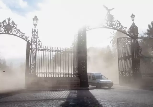 Viento Zonda en Mendoza.