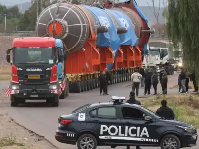El traslado es todo un desaf�o para las rutas provinciales de Mendoza.