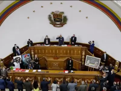 Los legisladores leales a Maduro se pronunciaron en�rgicamente en contra de Estados Unidos.