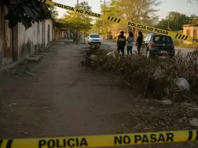 El hecho ocurri� en esta zona de la localidad de Or�n. (Foto: gentileza El Tribuno)