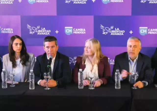 Presentaci�n de candidatos de la alianza LLA - Cambia Mendoza.