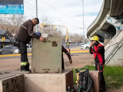 Obras en el Nudo Vial de la Costanera.
