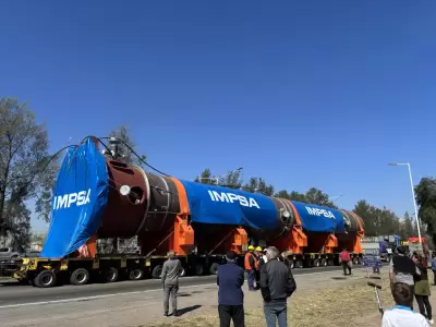 El reactor hecho por IMPSA lleg� a la planta de YPF en Luj�n de Cuyo.