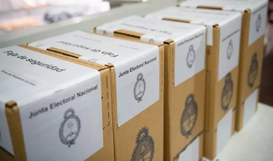 Distribuci�n de las urnas