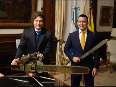 Milei y Noboa tienen una mirada compartida de la regi�n y de la gesti�n de gobierno.