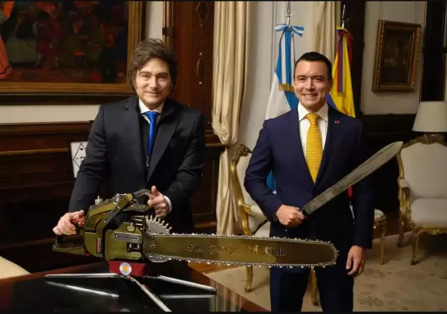 Milei y Noboa tienen una mirada compartida de la regi�n y de la gesti�n de gobierno.