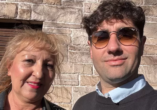 Isabela Grosso y Juan Pablo Baro, del Partido de los Jubilados.