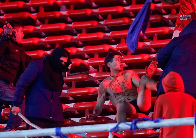 Incidentes en Independiente - U de Chile.