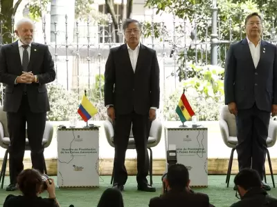 Los tres mandatarios sudamericanos quieren llevar una propuesta superadora a la COP 30.