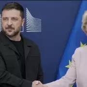 La Uni�n Europa le abri� la billetera a Ucrania en su aniversario de independencia