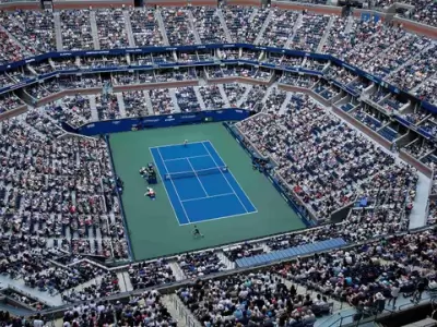 El imponente estadio central del US Open, el Arthur Ashe