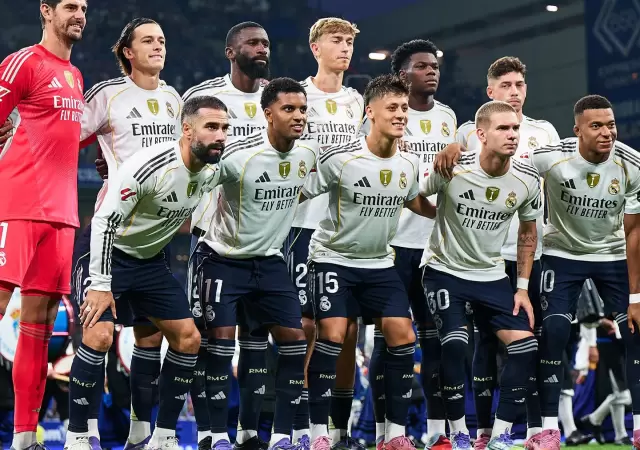 Franco Mastantuono debut� como titular en el Real Madrid.