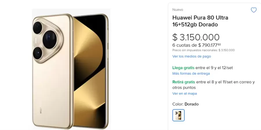 Huawei Pura 80 Ultra.