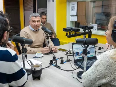 Diego Costarelli en Ciudadano Radio con Gabriel Landart y Rebeca Miranda.