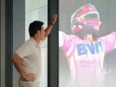 Checo P�rez vuelve a la F�rmula 1/ Fuente: Captura de pantalla