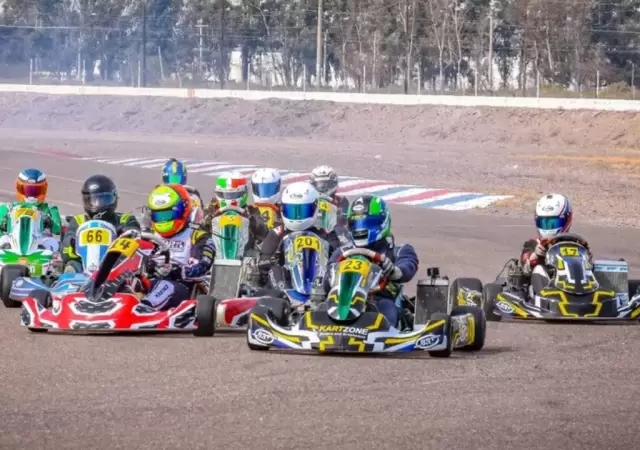 El karting mendocino disput� una nueva fecha.