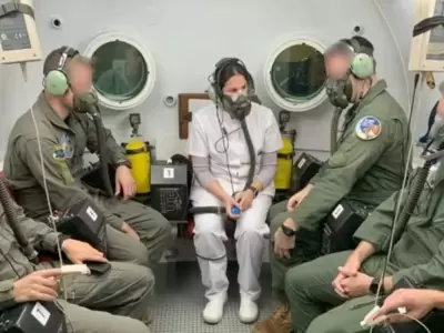 Los enviados de la Fuerza A�rea entrenando