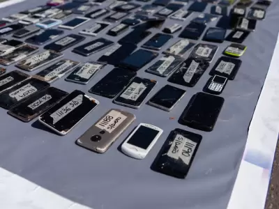 Mendoza destruy� m�s de 5.000 celulares de las c�rceles con un operativo sustentable