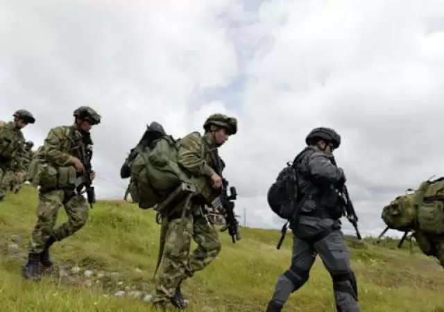 La unidad militar fue sorprendida despu�s de imponerse en un combate sobre la guerrilla.