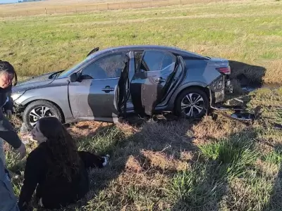 La diputada nacional Roc�o Bonacci se accident� en la ruta junto con su padre/ Fuente: Web