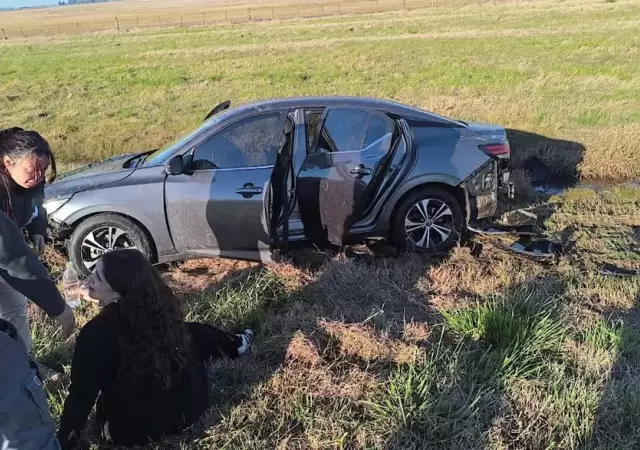 La diputada nacional Roc�o Bonacci se accident� en la ruta junto con su padre/ Fuente: Web