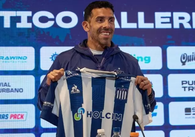 Carlos Tevez sali� a aclarar su situaci�n en la T