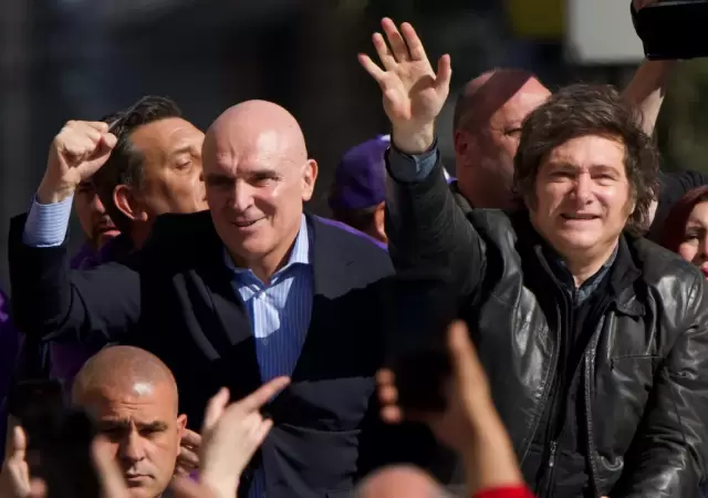 Jos Luis Espert y Javier Milei.