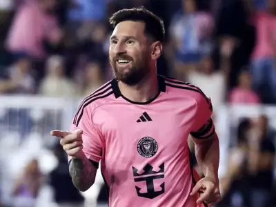 Leo Messi est� feliz.