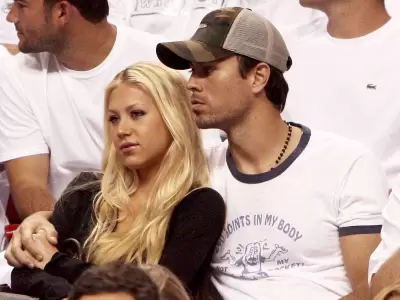 Anna Kournikova y Enrique Iglesias.