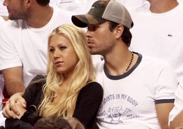 Anna Kournikova y Enrique Iglesias.