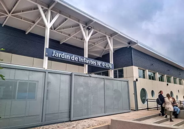 El jard�n fue inaugurado a comienzos de este a�o.