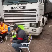 Pese a las amenazas de barras chilenos, los transportistas "no sufren agresiones"