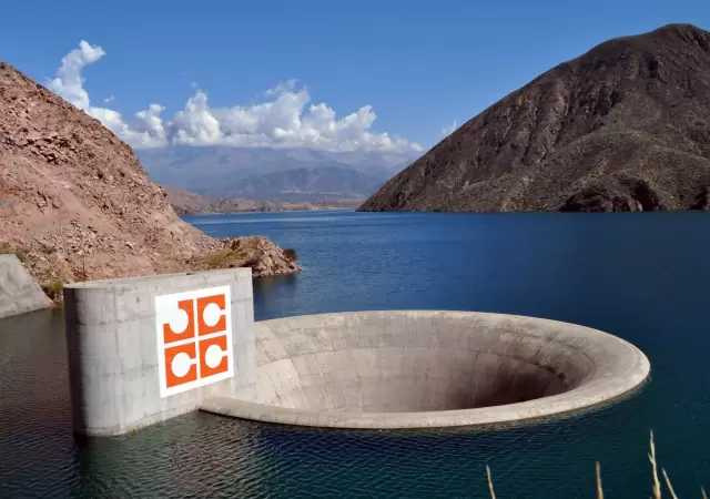 Dique Potrerillos.