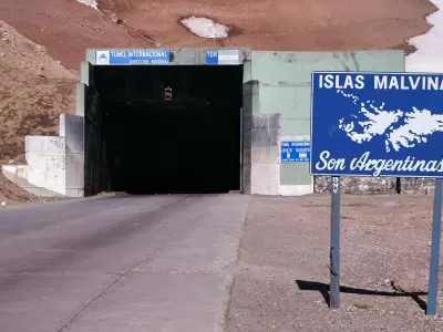 Ingreso alt�nel del lado argentino./