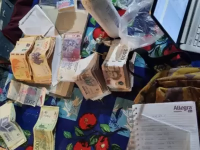 Parte de los elementos encontrados en el operativo. (Foto: Polic�a de Mendoza)