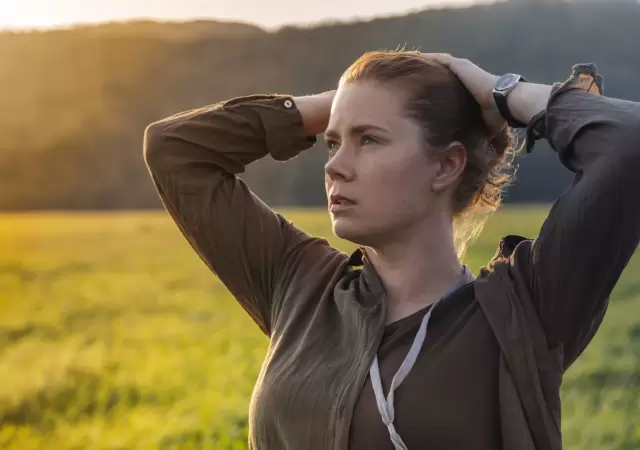 Amy Adams en La Llegada.
