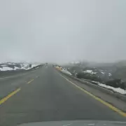 Temporal en alta monta�a: vuelven a cerrar el paso a Chile