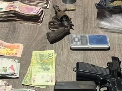 Algunos de los elementos secuestrados en los procedimientos. (Foto: Ministerio de Seguridad y Justicia)