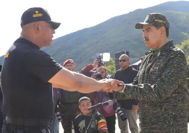 Maduro celebra la participaci�n masiva en la Milicia Nacional Bolivariana