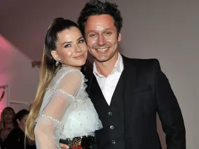 La pareja en tiempos mejores, cuando los un�a el amor. (Foto: archivo web)