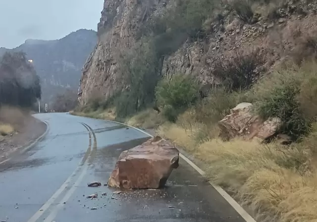 Tormenta en San Rafael.