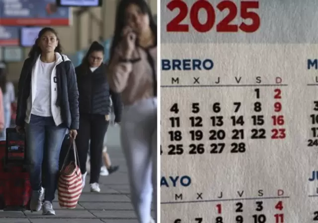 Calendario laboral 2025: feriados nacionales y fines de semana largos.