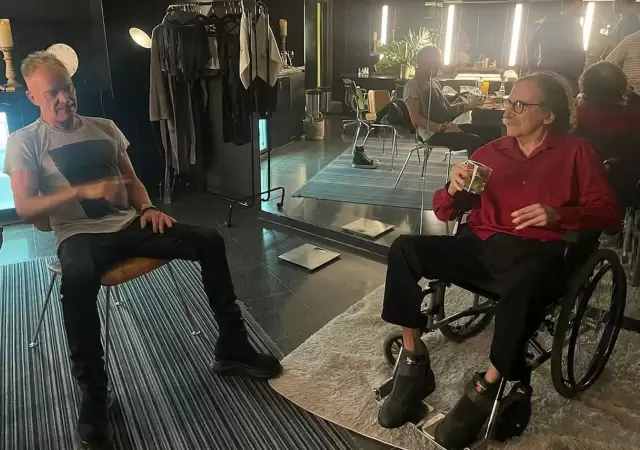 Sting y Charly Garc�a