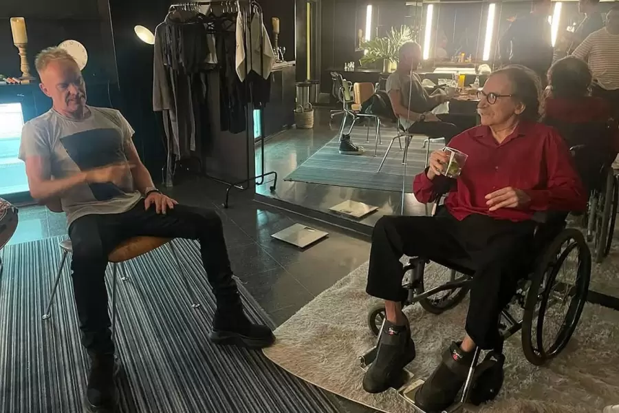 Sting y Charly Garc�a